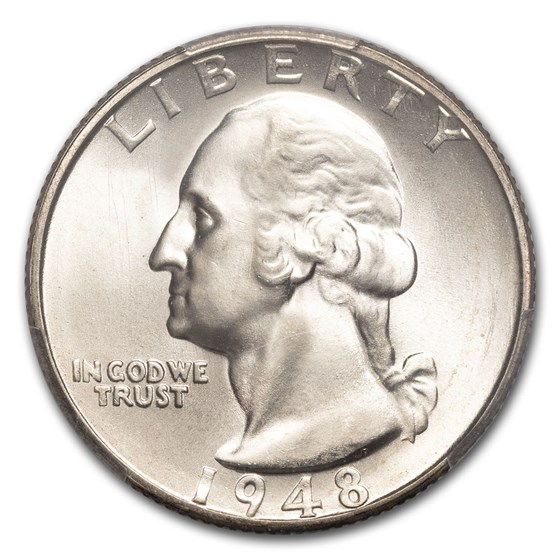 1948-S Washington Quarter MS-67 PCGS 1948-S Washington Quarter MS-67 PCGS